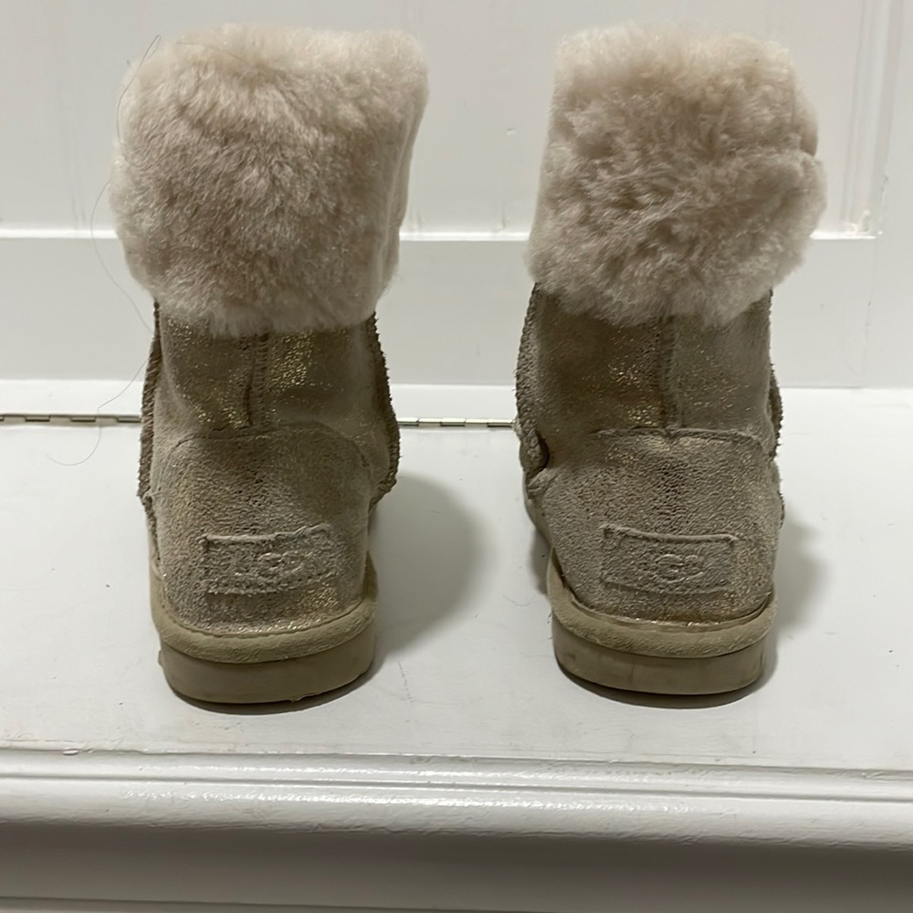 Gold Sparkle UGG Boots